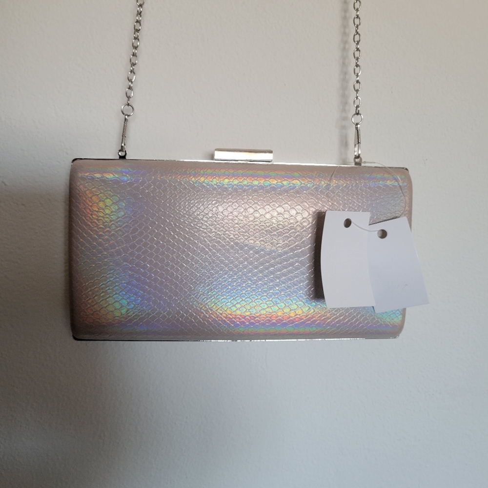 Hologram Style Clutch Purse